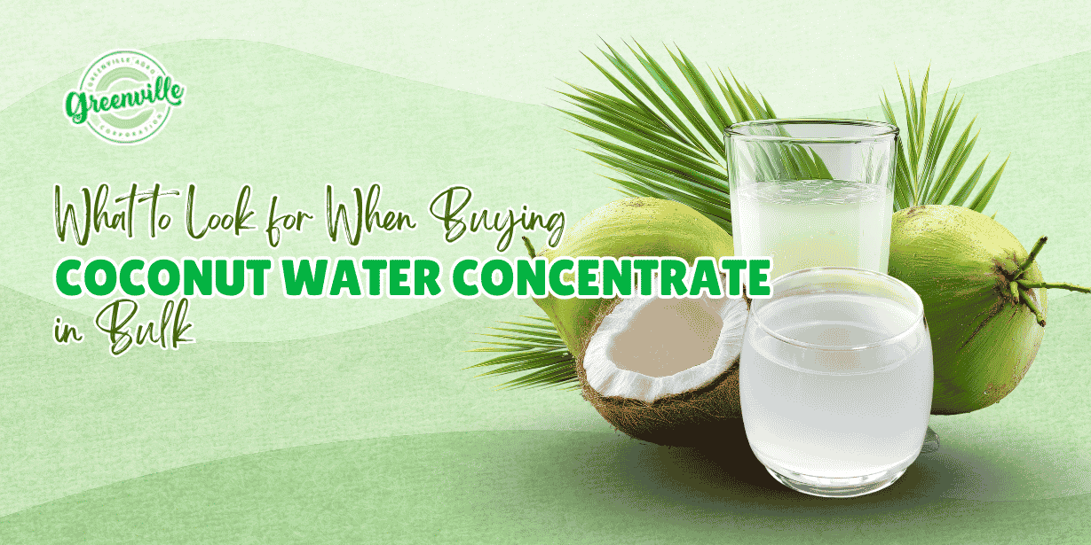 Buying Coconut Water Concentrate Guide