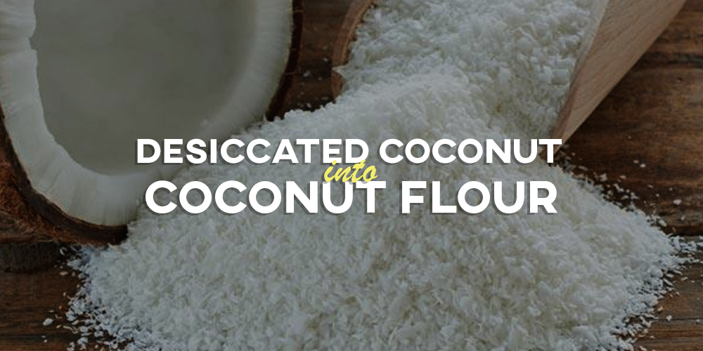 Desiccated coconut into coconut flour - Greenville Agro Corporation
